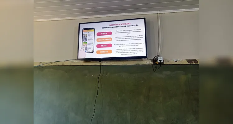 Confira a série de registros do amplo trabalho realizado dentro e fora da sala de aula.