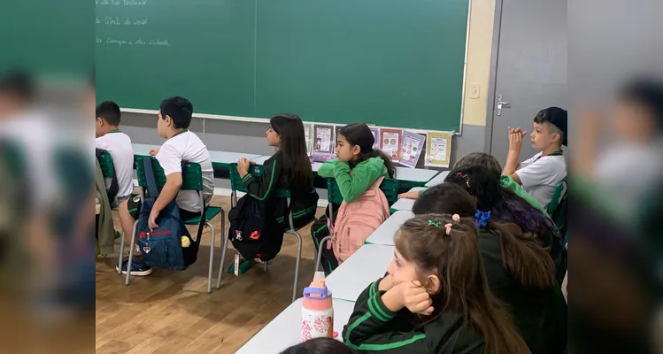 Confira a série de registros da ampla proposta em sala de aula.