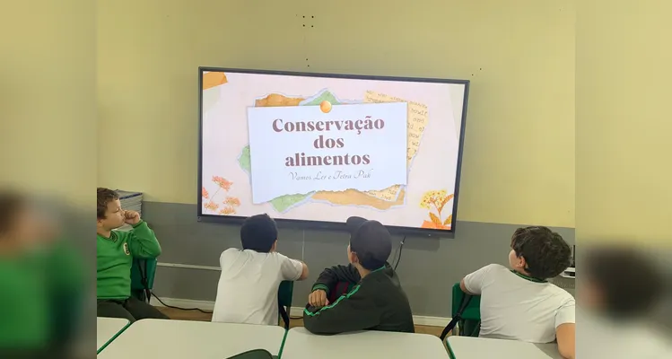 Confira a série de registros da ampla proposta em sala de aula.