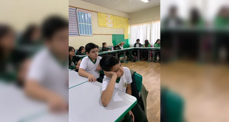 Confira a série de registros da ampla proposta em sala de aula.