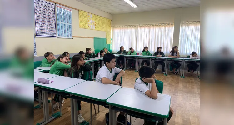 Confira a série de registros da ampla proposta em sala de aula.