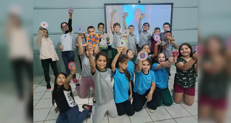 Confira alguns registros do trabalho em sala de aula.