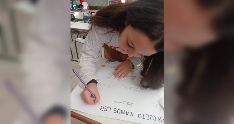 Confira os registros do trabalho em sala de aula.