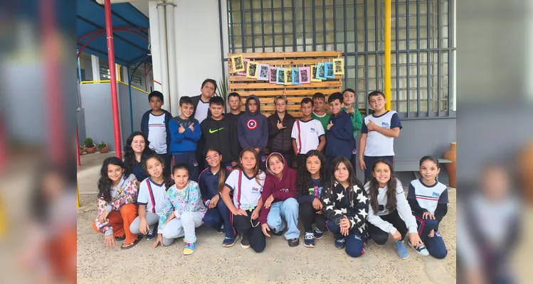 Confira os registros do trabalho realizado pelos alunos.