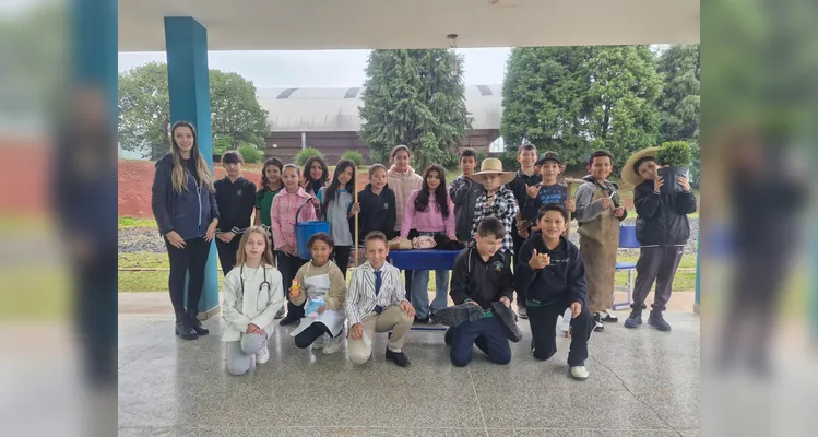 Veja os registros feitos com os alunos.