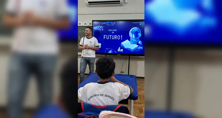 Veja os resultados e o trabalho em sala de aula.