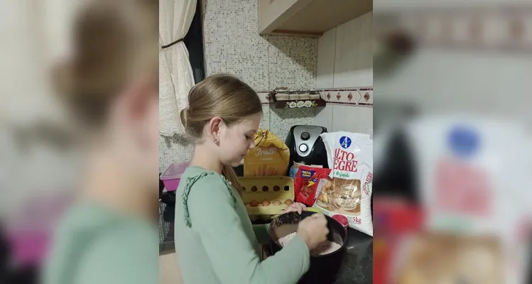 Confira os registros do trabalho na escola e em casa.