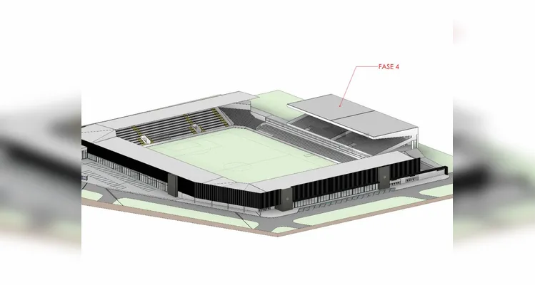 Confira o projeto da reforma do Estádio Germano Krüger.