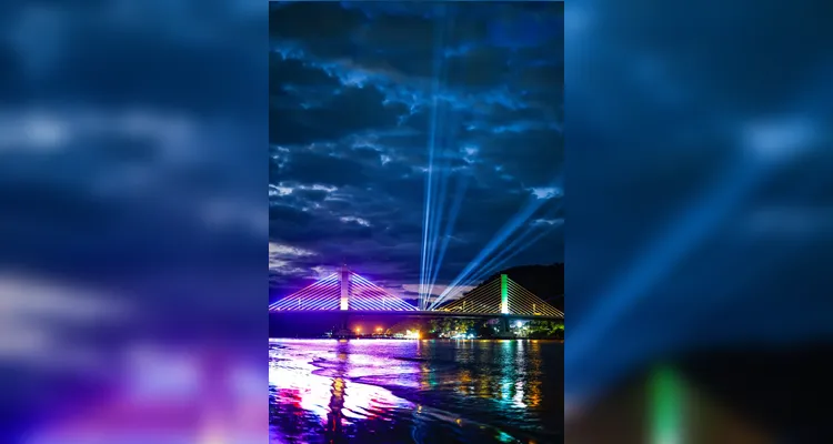 Veja novas fotos da Ponte de Guaratuba no litoral do Paraná
