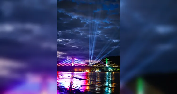 Veja novas fotos da Ponte de Guaratuba no litoral do Paraná