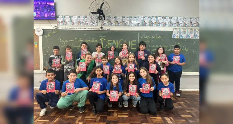 Confira as ações dos alunos em casa e o trabalho em sala de aula.