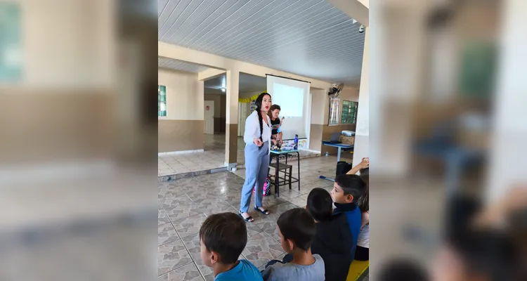 Confira a série de registros dentro e fora da sala de aula.