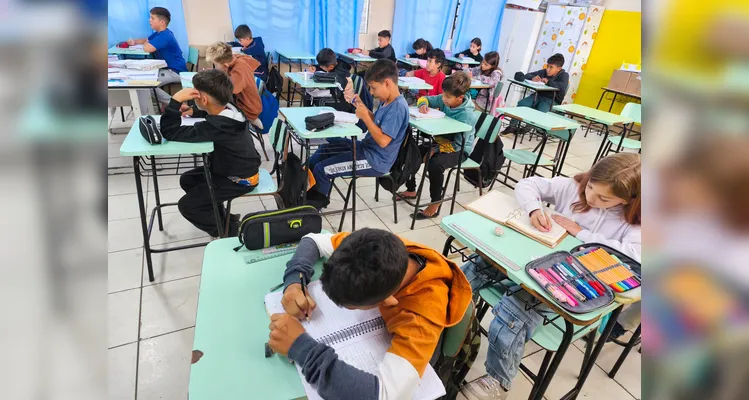 Confira a série de registros dentro e fora da sala de aula.