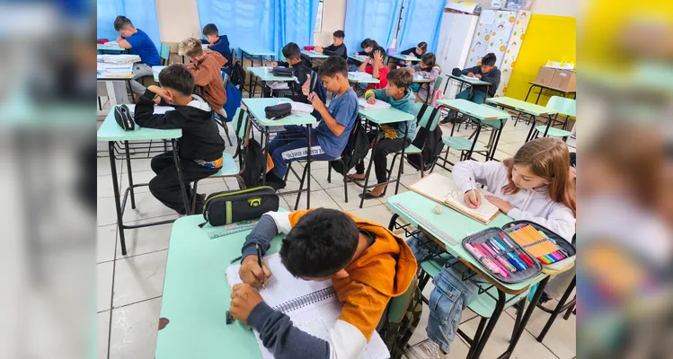 Confira a série de registros dentro e fora da sala de aula.