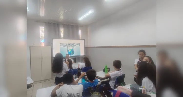 Veja os principais registros do trabalho em sala de aula.