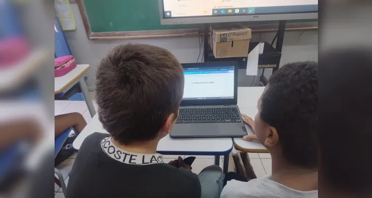 Veja os principais registros do trabalho em sala de aula.