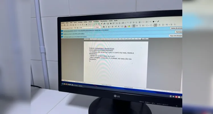 Confira os registros de produção, pesquisa e construção do informativo da classe.