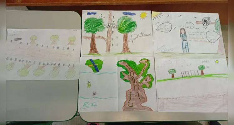 Confira os registros da proposta dentro e fora da sala de aula.