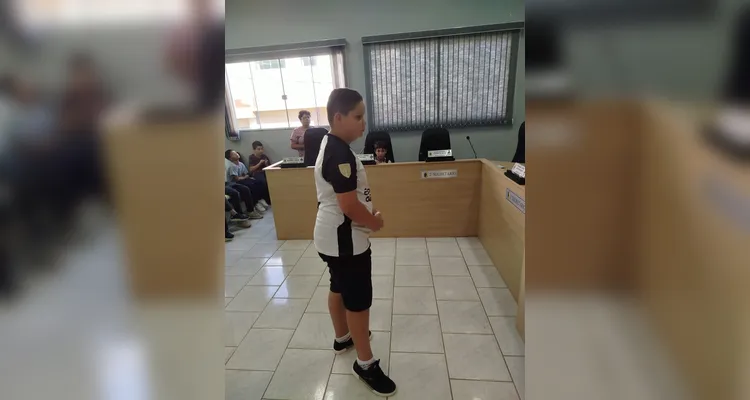 Confira a série de registros da saída a campo dos alunos.
