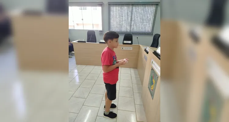 Confira a série de registros da saída a campo dos alunos.