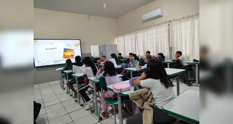 Confira a série de registros do amplo trabalho realizado em sala de aula.