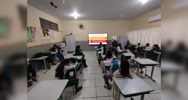 Confira a série de registros do amplo trabalho realizado em sala de aula.
