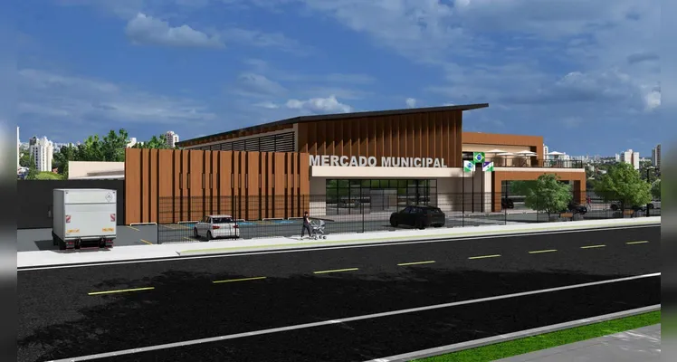 Projeto para o Mercado Municipal de Guarapuava.