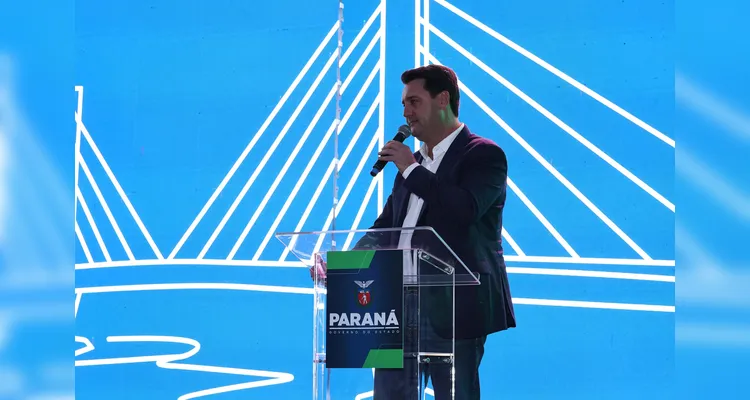 Governador Ratinho Jr. inaugura a Ponte de Guaratuba, antigo sonho dos paranaenses