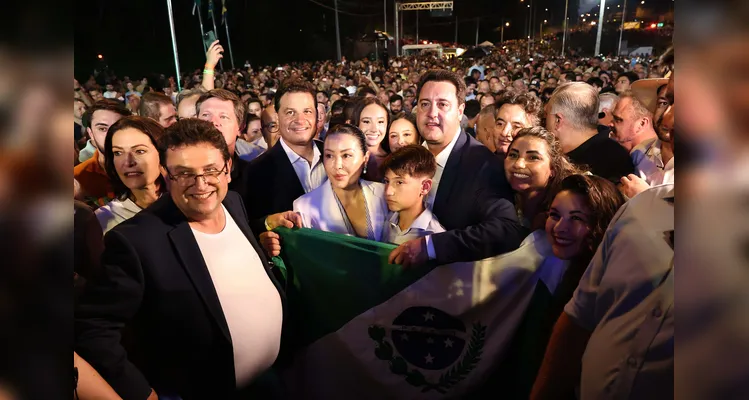 Governador Ratinho Jr. inaugura a Ponte de Guaratuba, antigo sonho dos paranaenses
