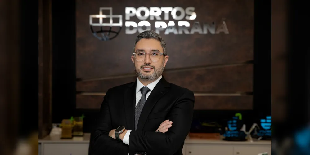 Luiz Fernando Garcia da Silva, diretor-presidente da Portos do Paraná.
