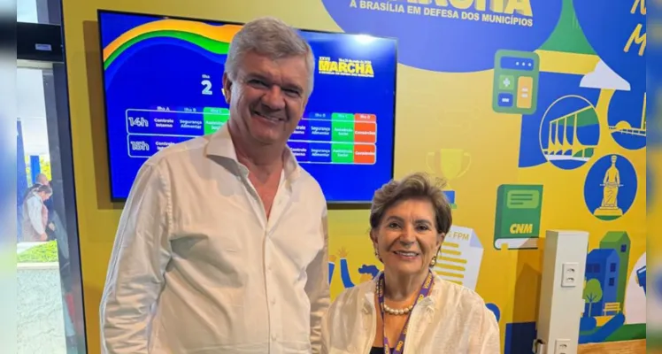 Juca Sloboda e Elizabeth Schmidt.
