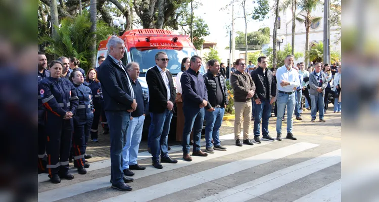 Confira imagens da solenidade em Jaguariaíva.