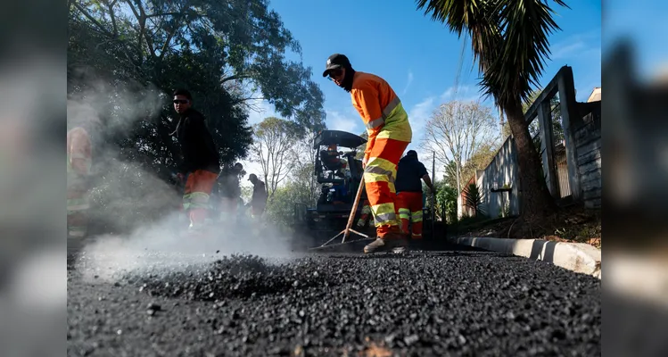 Pavimentação no Lagoa Dourada chega à reta final com investimento de R$ 25 mi