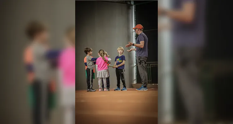 Festival Kids de Tênis reúne 40 crianças em tarde especial