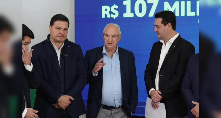Foram destinados R$ 107 milhões para Castro.