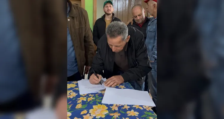 Serão mais de 400 famílias beneficiadas.