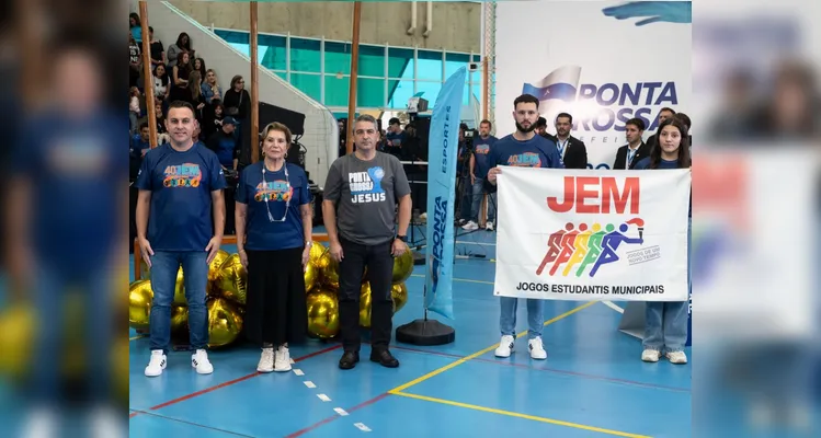 Prefeita abre oficialmente a 40ª edição dos Jogos Estudantis Municipais