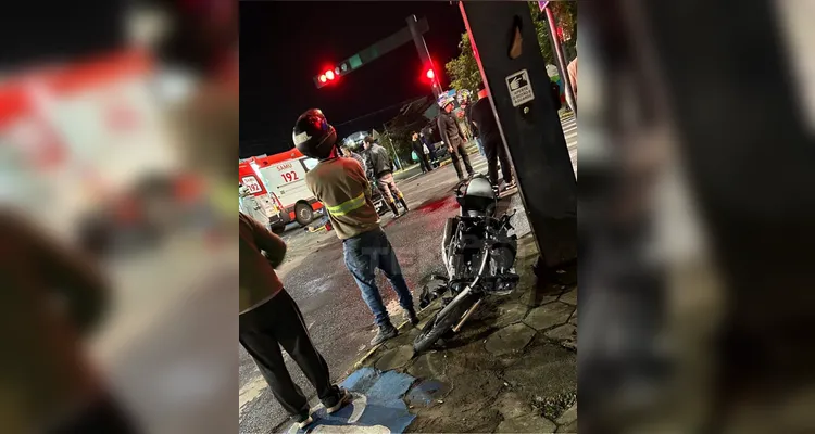 Motociclista morre em grave acidente com van em Telêmaco Borba