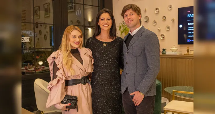 Duda Cezar, Majenna Silva e Eduardo Silva