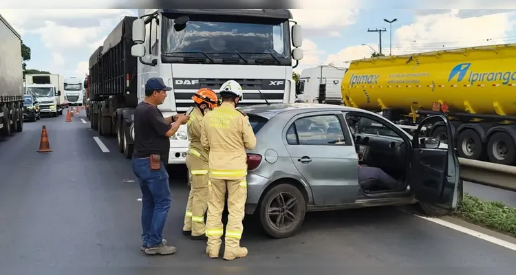 Trecho urbano da BR-376 concentra alto índice de acidentes em Ponta Grossa