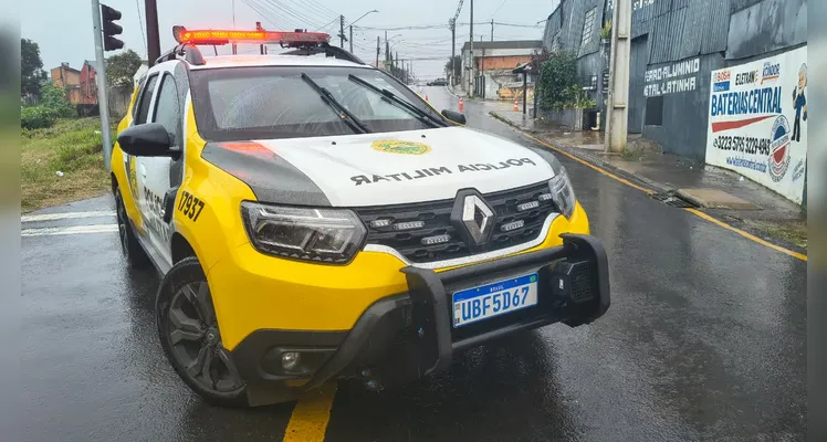 Vítima fica ferida em atropelamento por trem em Ponta Grossa