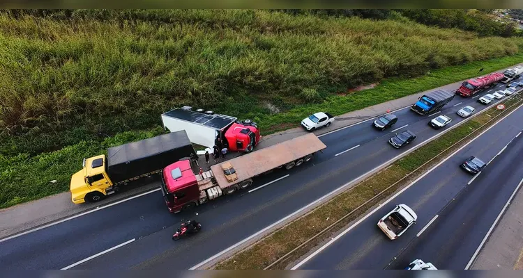 Trecho urbano da BR-376 concentra alto índice de acidentes em Ponta Grossa