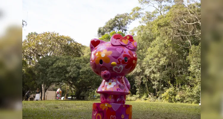 Parque Vila Velha abre temporada de férias com exposição 'Hello Kitty Parade'