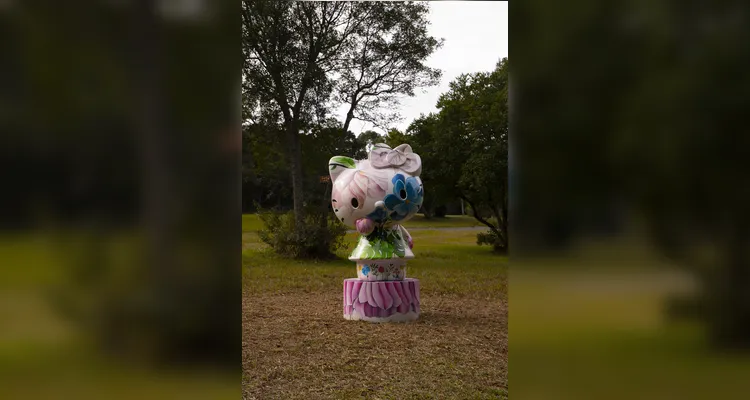 Parque Vila Velha abre temporada de férias com exposição 'Hello Kitty Parade'