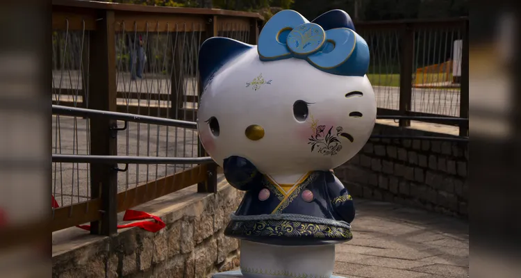 Parque Vila Velha abre temporada de férias com exposição 'Hello Kitty Parade'
