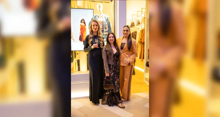 Maiza Hoffmann, Jessica Bertolino Walter e Aline Andrade