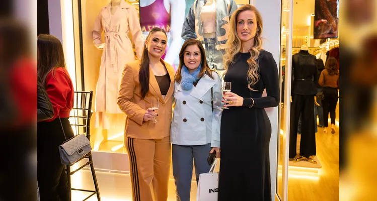 Aline Andrade, Elaine Bueno e Maiza Hoffmann