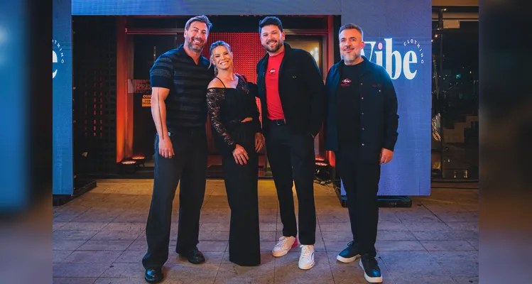 Fernando Gawronski, Elki Rubstain, Anderson Andrade e Jeison Gelaki