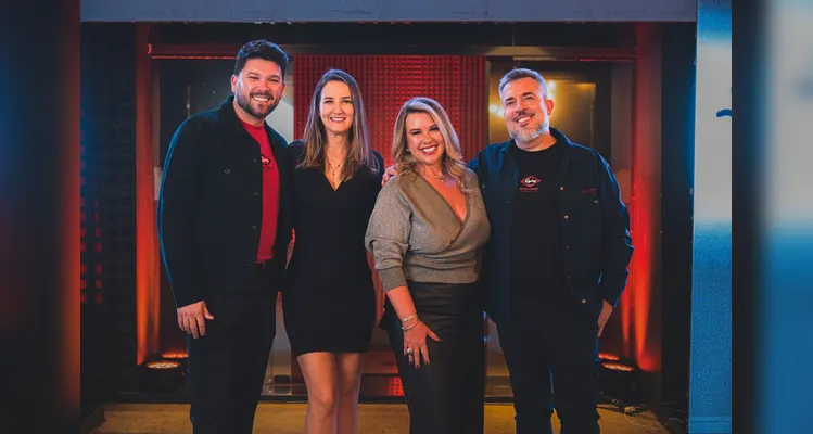 Anderson Andrade, Anieli Veiga, Leila Grik e Jeison Gelaki
