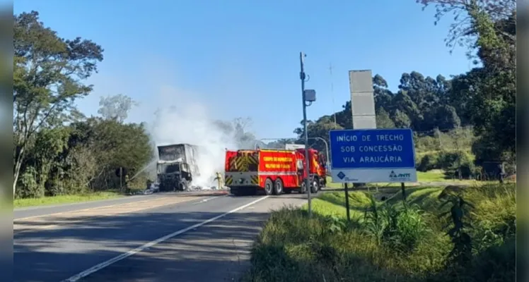 Ocorrência foi registrada na BR-373